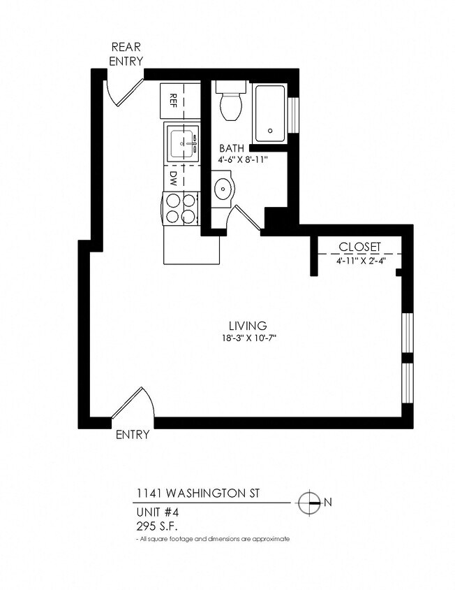 Floor Plan - Studio