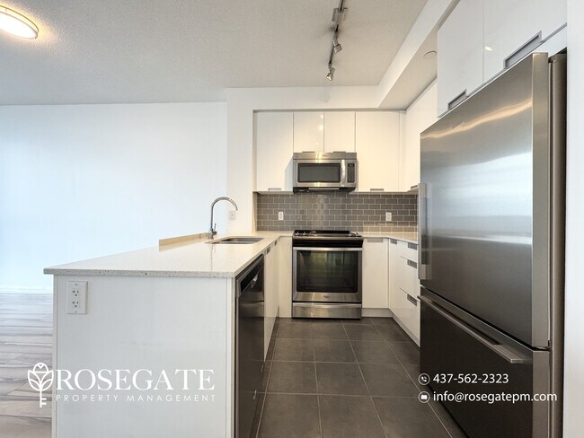 Photo - Modern 1 Bedroom + Den Condo with Balcony & Parking in Prime Mississauga Unit 1310