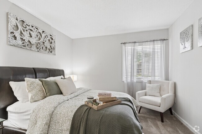 1BR 1BA - 540SF - Bedroom