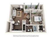 1 Bedroom | 1 Bath | 651 SF