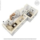 1BR/1BA