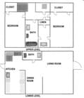 2BR/1.5BA