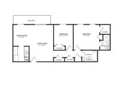 2BR/2BA- Unfurnished