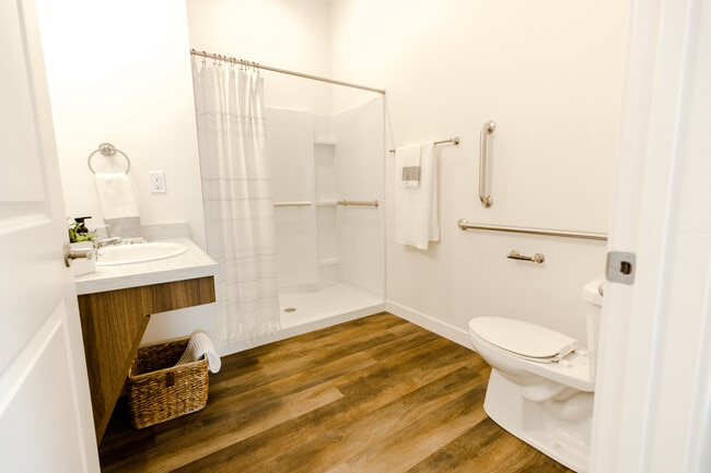 Spa-like Bathroom with Walk-in Shower