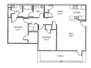 2BR/1.5BA