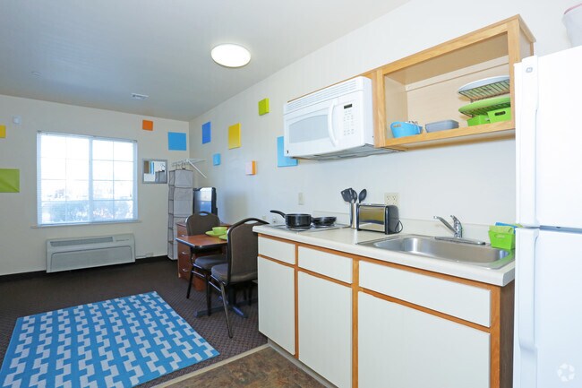 Studio - 245 SF Kitchen Area