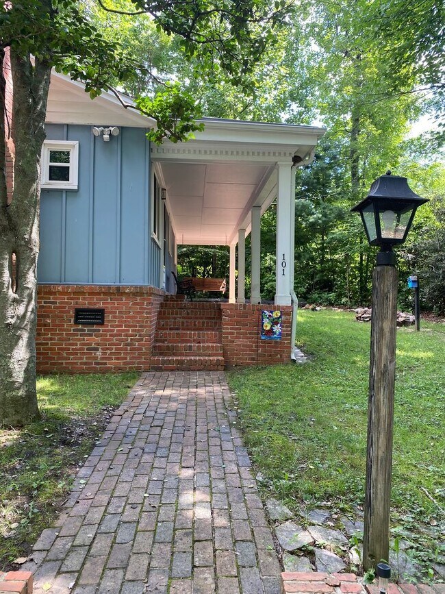 Photo - Black Mountain - Wooded lot, One-Level home, Room to Garden!