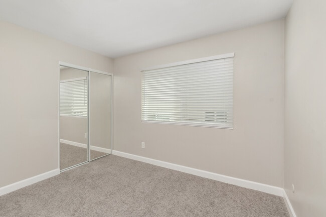 Plan B, 2 Bed / 1 Bath, 738 Sq. Ft. - Bedroom