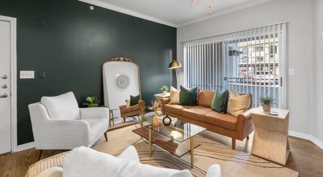 Generous living spaces with beautiful natural lighting