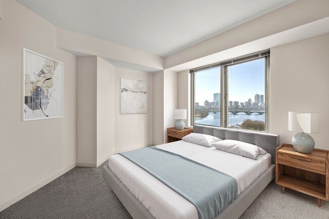 Disfrute de espacios de dormitorio tranquilos y elegantes, diseñados con techos altos y diseños ventilados.