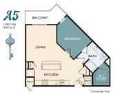 A5 floor plan Emeline Heights