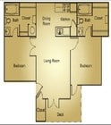 2BR/2BA