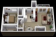 1BR/1BA