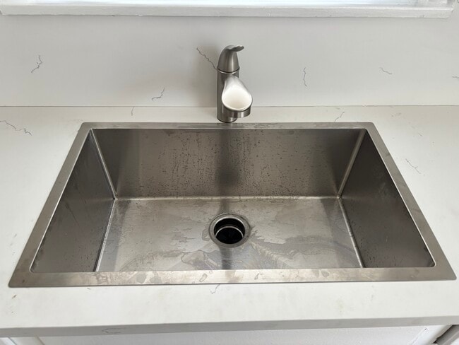 Large new stainless steel sink