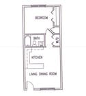 1BR/1BA
