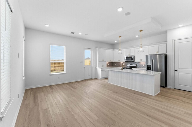 Open Living/Kitchen Space