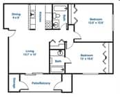 2BR/2BA