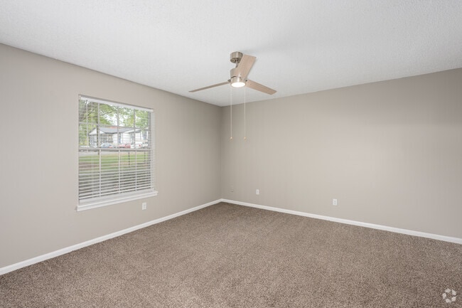 3BR, 2BA - 1,205SF - Primary Bedroom