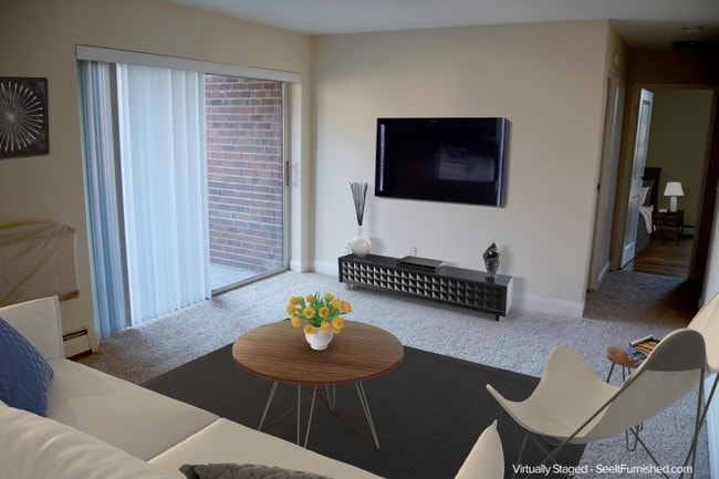 Spacious Living Rooms in all Homes at Quincy Commons!