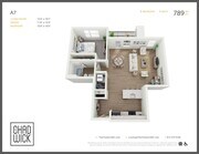 One Bedroom, One Bath