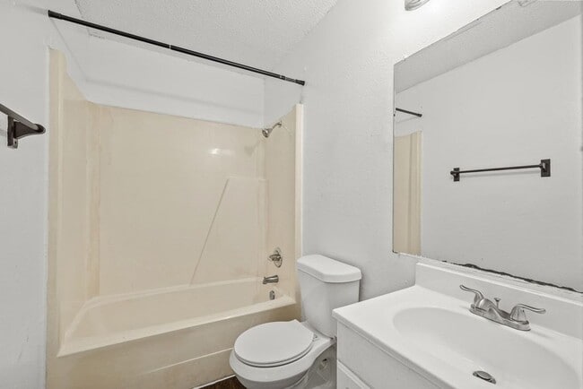 Full bath plus half bath - 6913 Wentworth Dr Unit #C