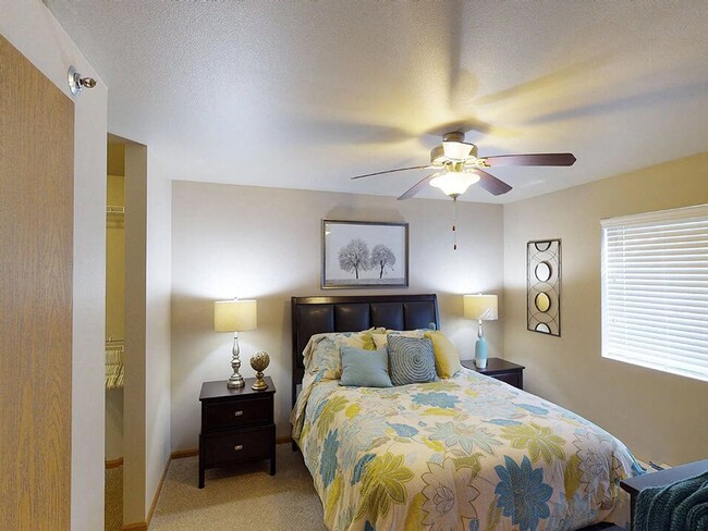 Bedroom with Walk-In Closet