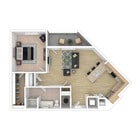 A3 3D Floor plan