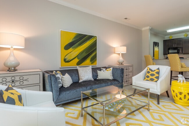 2BR, 2BA - 1096SF Sandalwood - Living Area