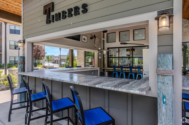 Outdoor bar