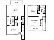 2BR/1.5BA