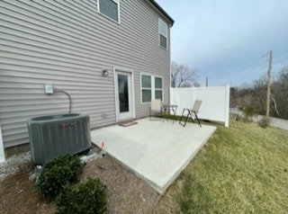 Back porch view from identical townhome - 866 Longleaf Ln