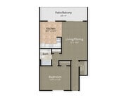 Maple Terrace One Bedroom