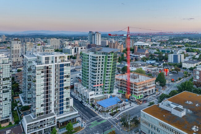 Aerial - The Wedge Apartments