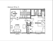 1BR/1BA