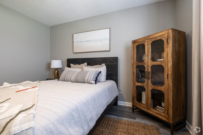 2BR, 2 BA - 800SF - Bedroom