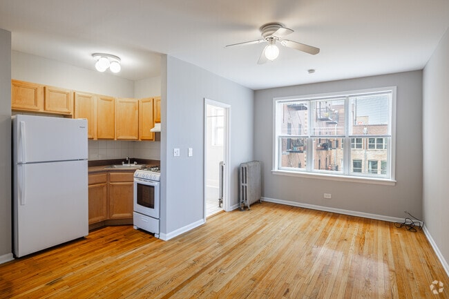 Studio - 315SF - Living Room - Dakin Court - 910 W Dakin St