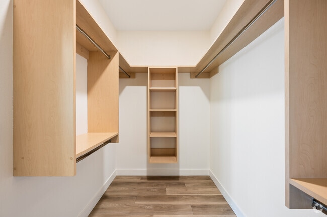Studio - 690SF - Walk In Closet