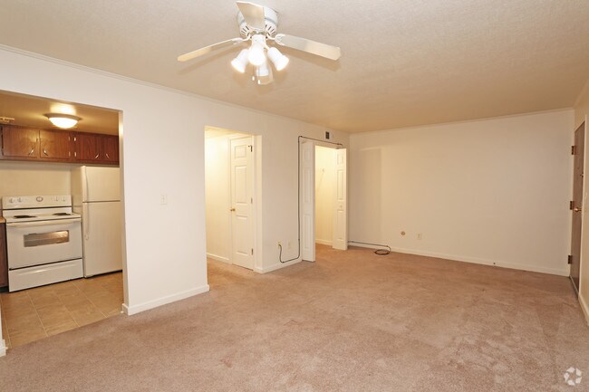 1BR - Living Room - Monroe Village Apartments