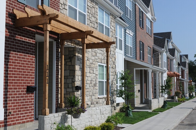 Rowhouses on Water Street
