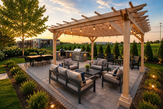 Grilling area