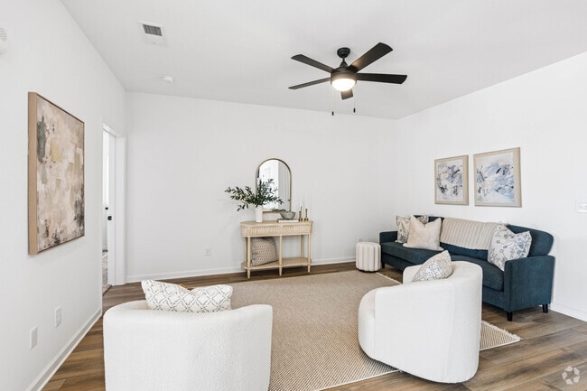 B1 - 2BR, 2BA - 1,180SF - Living Room