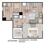 922 Square Feet