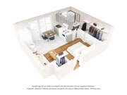 3D Floor Plan Grover