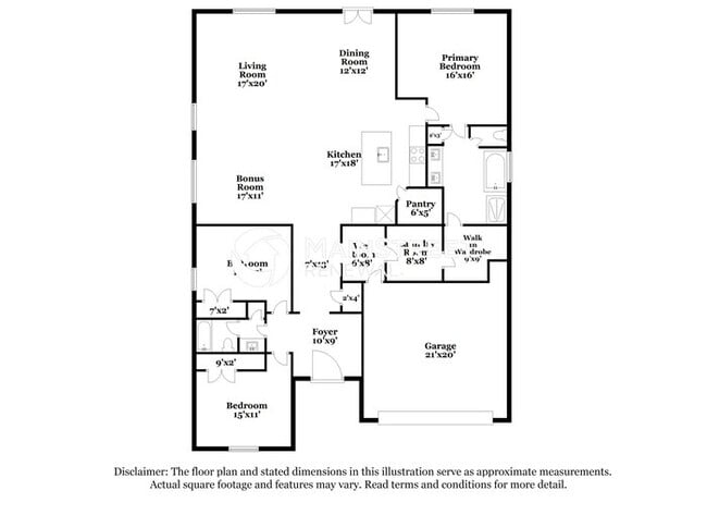 Photo - 3 Bedroom Pet-Friendly Home in MERIDIANVIL...