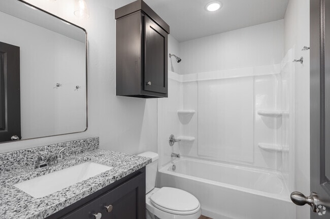 A - 4BR, 2BA - 1240SF - Second Bathroom
