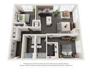 C.1 floor plan Claro at the Waterfront