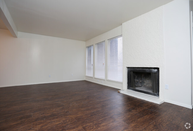 Living Room with Fireplace - Southwind Rental