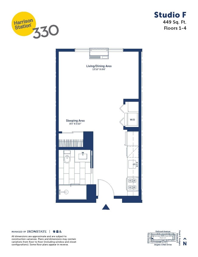 Floor Plan - Studio F