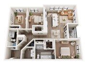 C1 floor plan The Ballast on Salem