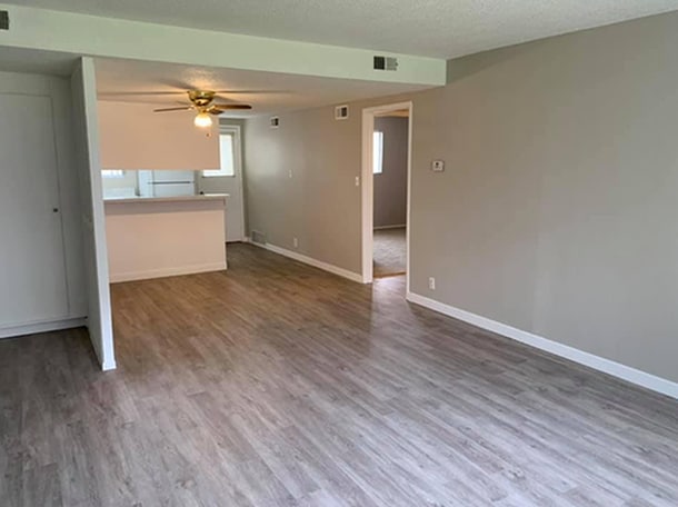 Interior Photo - LR with Plank Flooring